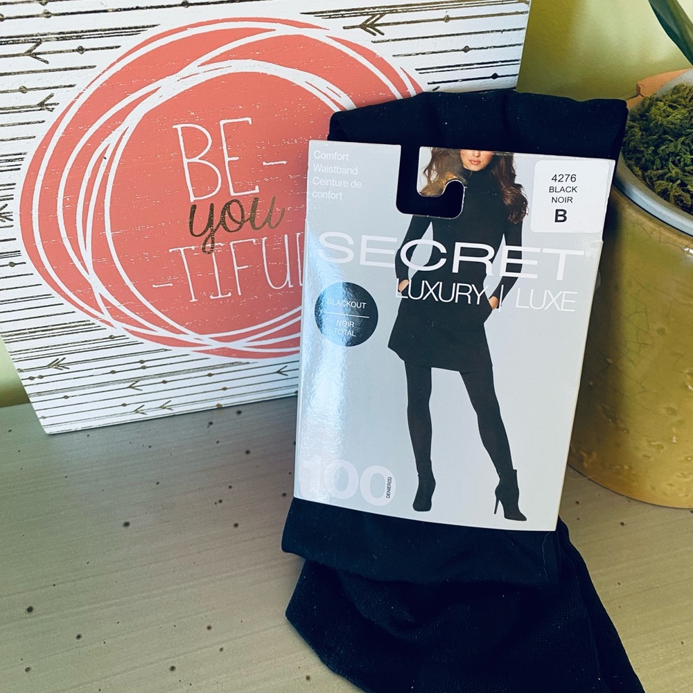 Luxury Black Hosiery